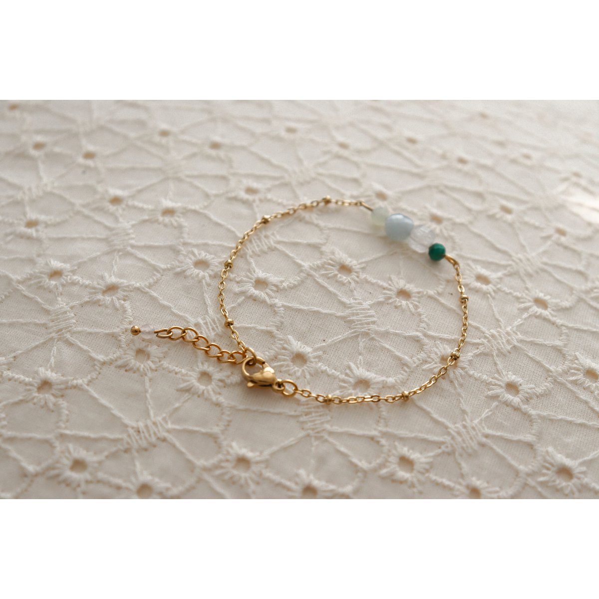 Positief & Liefdevol Armbandje - Goud