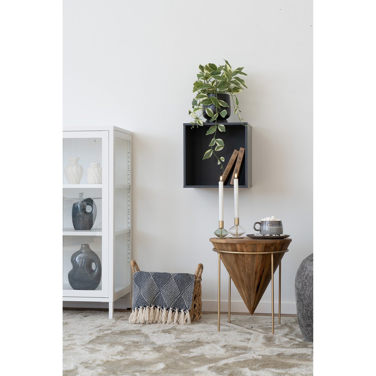 Kaarshouders - Goud/groen - Set van 2
