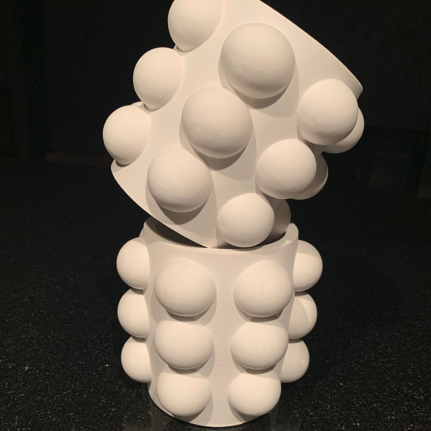 🤍 Handgemaakt bollen bloempot