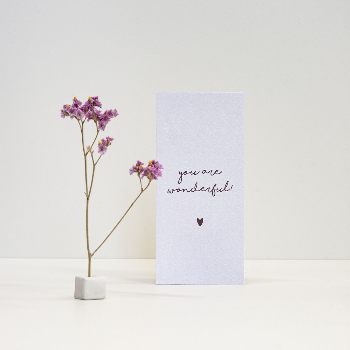 💜 Little Box Dried Flower – You are wonderful! ✨