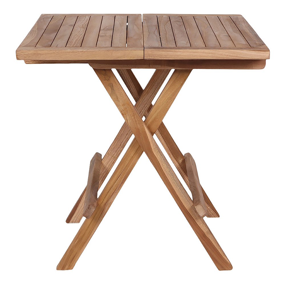 Bilbao Bijzettafel - Natuurlijk, Teak, 50x50x50 cm