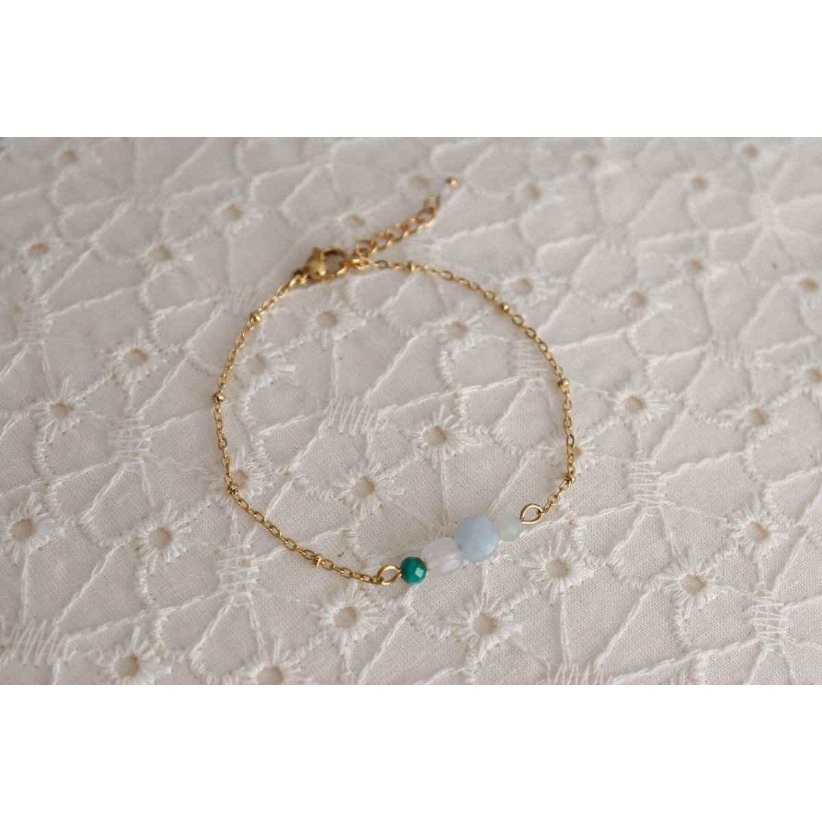 Positief & Liefdevol Armbandje - Goud