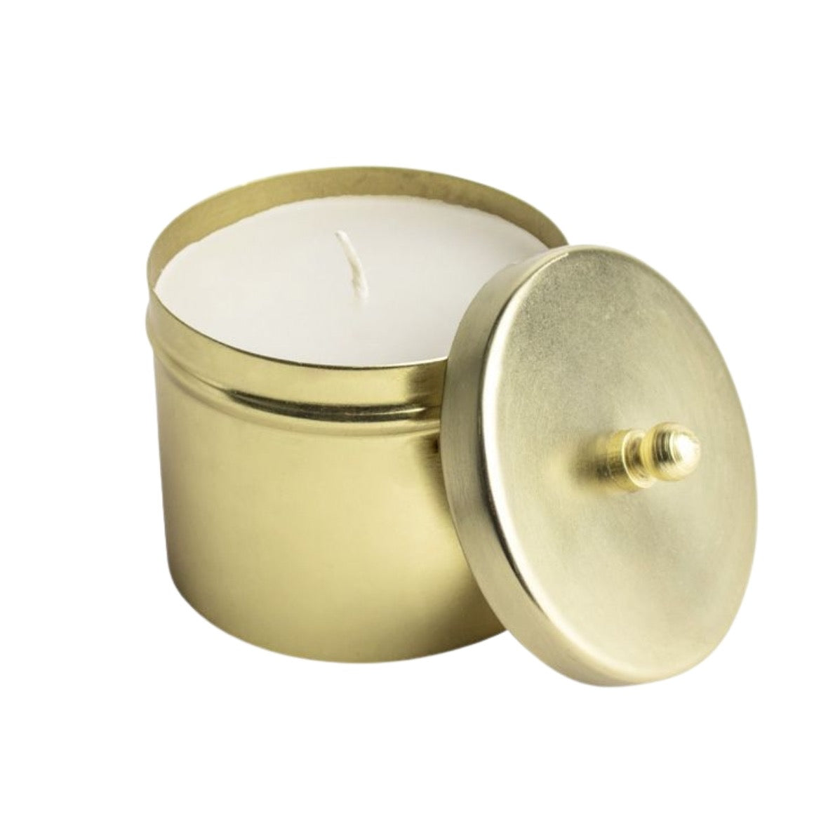 ✨ Gusta Geurkaars in Gouden Pot – Met Persoonlijke Touch