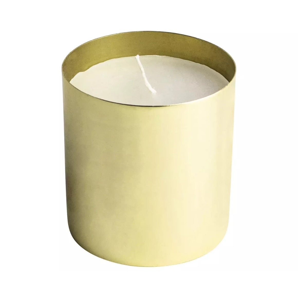 Gusta kaars goudkleurig 8,5 cm