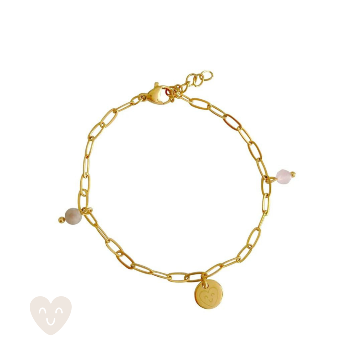 Happy Armbandje - Goud