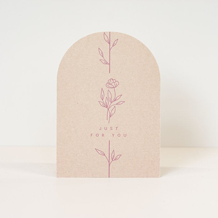 Postcard “Just for you’