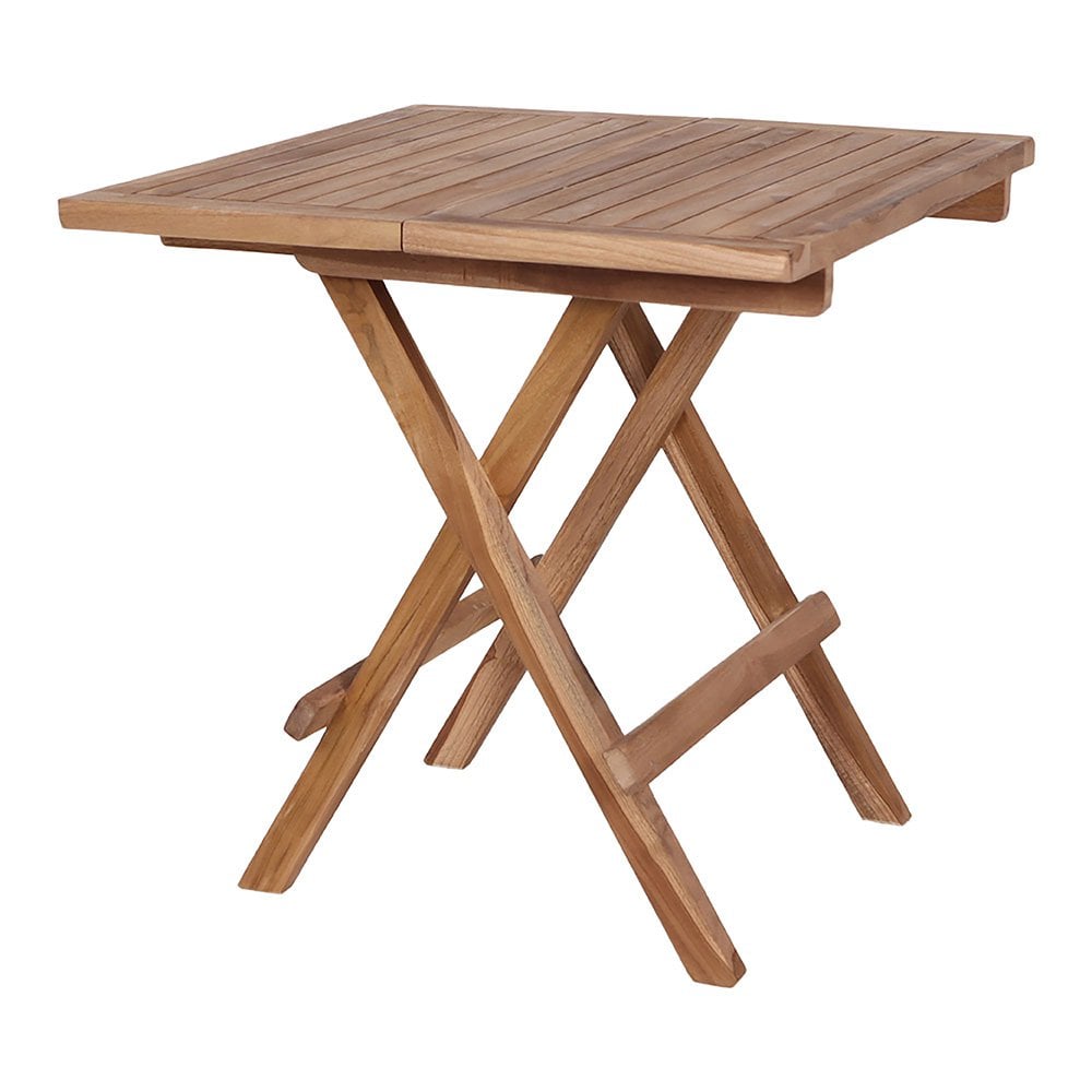Bilbao Bijzettafel - Natuurlijk, Teak, 50x50x50 cm