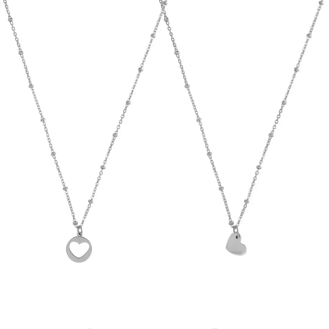 Vriendschap Ketting + Ketting – Zilver