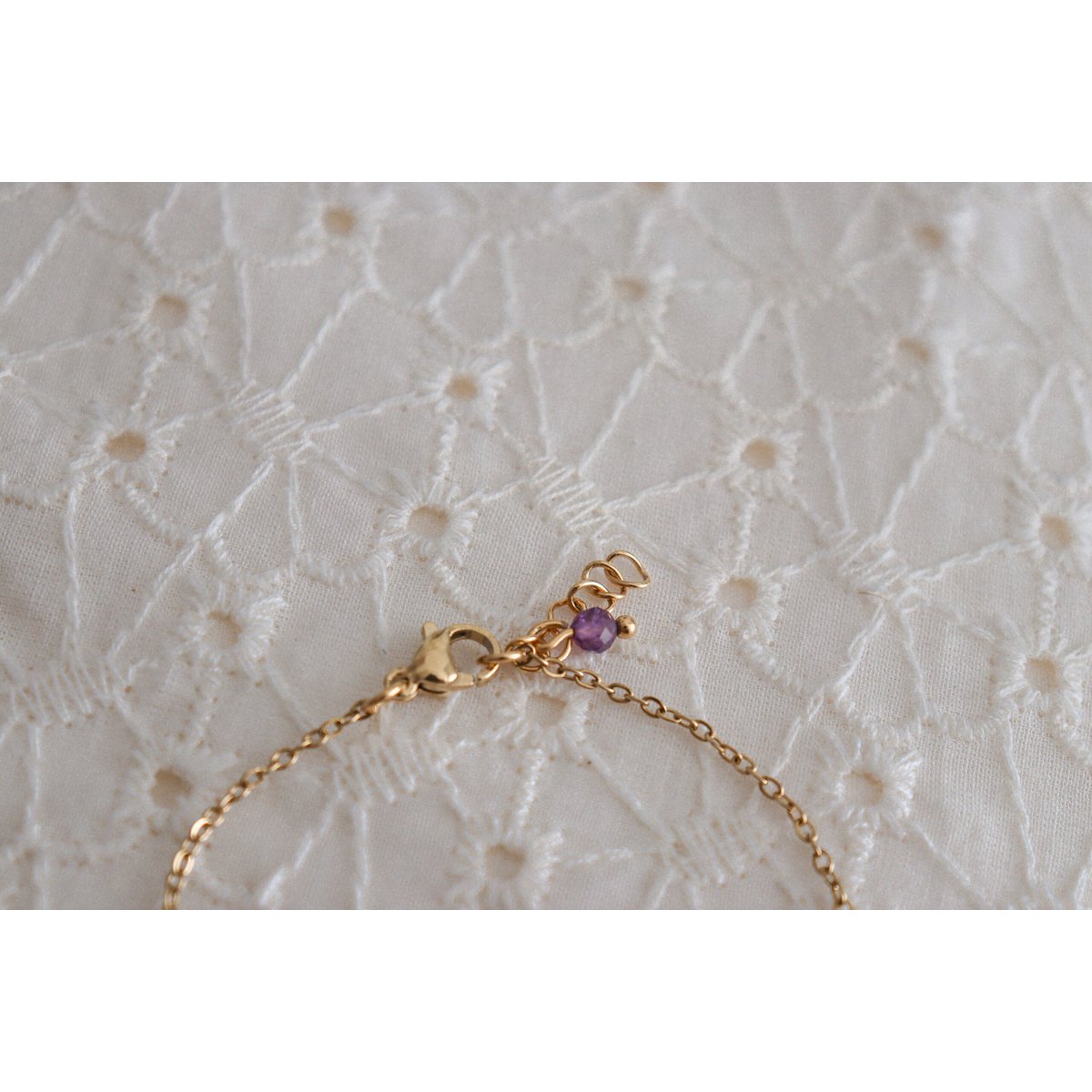 Harmonie Edelstenen Armband - Goud