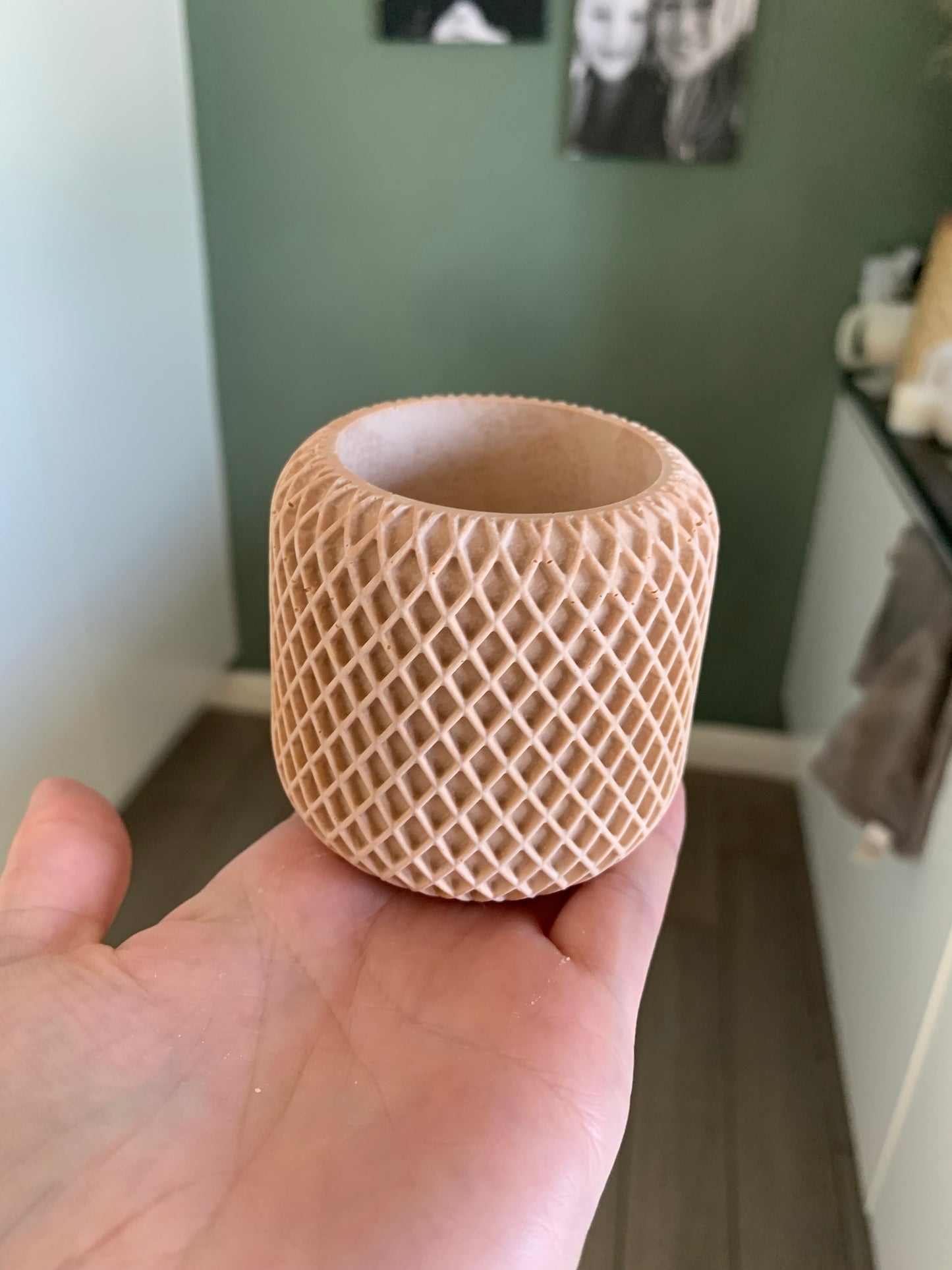Homemade bloempotje - verschillende kleuren