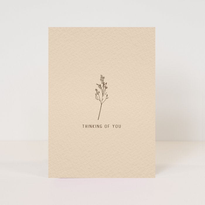 Postcard ‘Thinking of you’