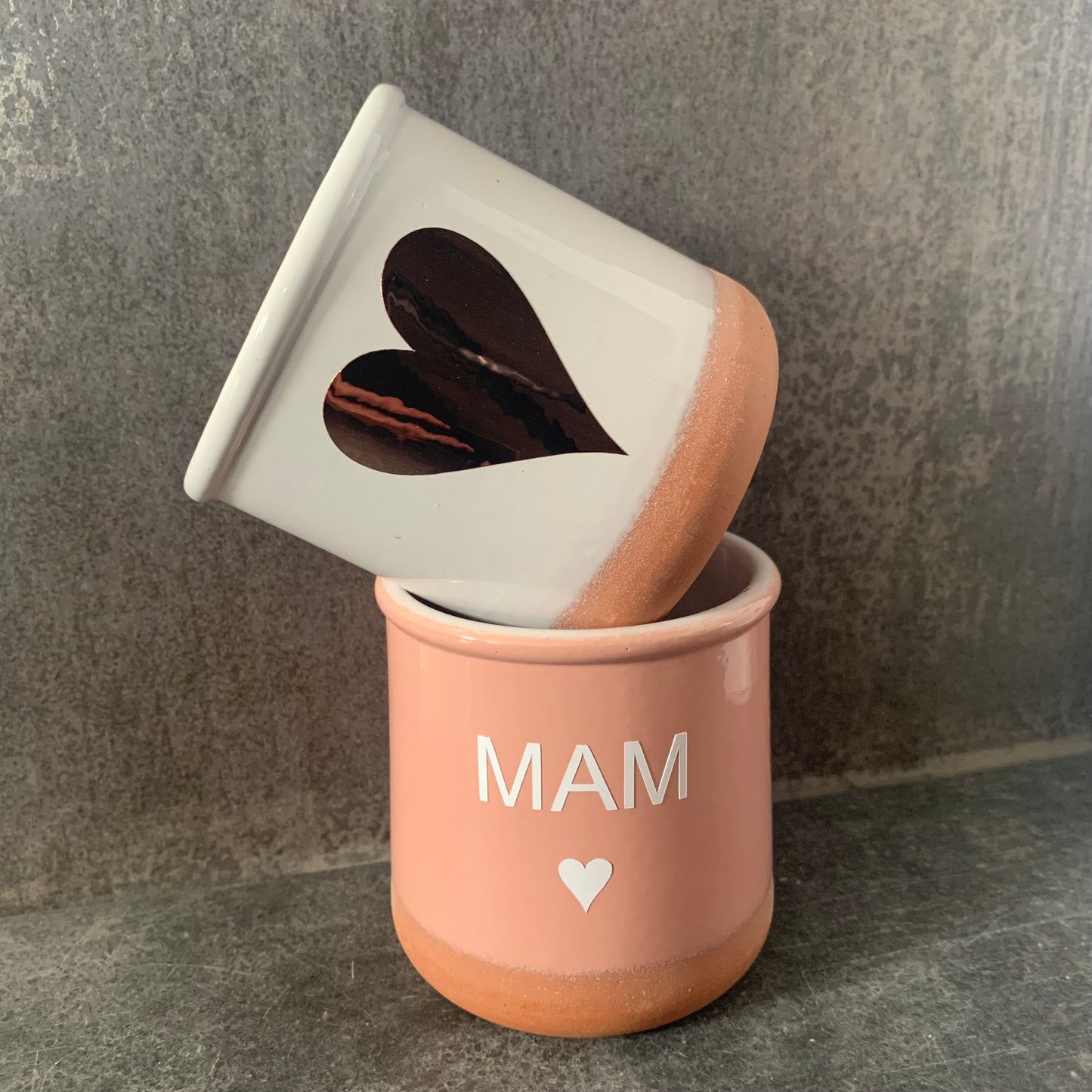 Bloempot rosé