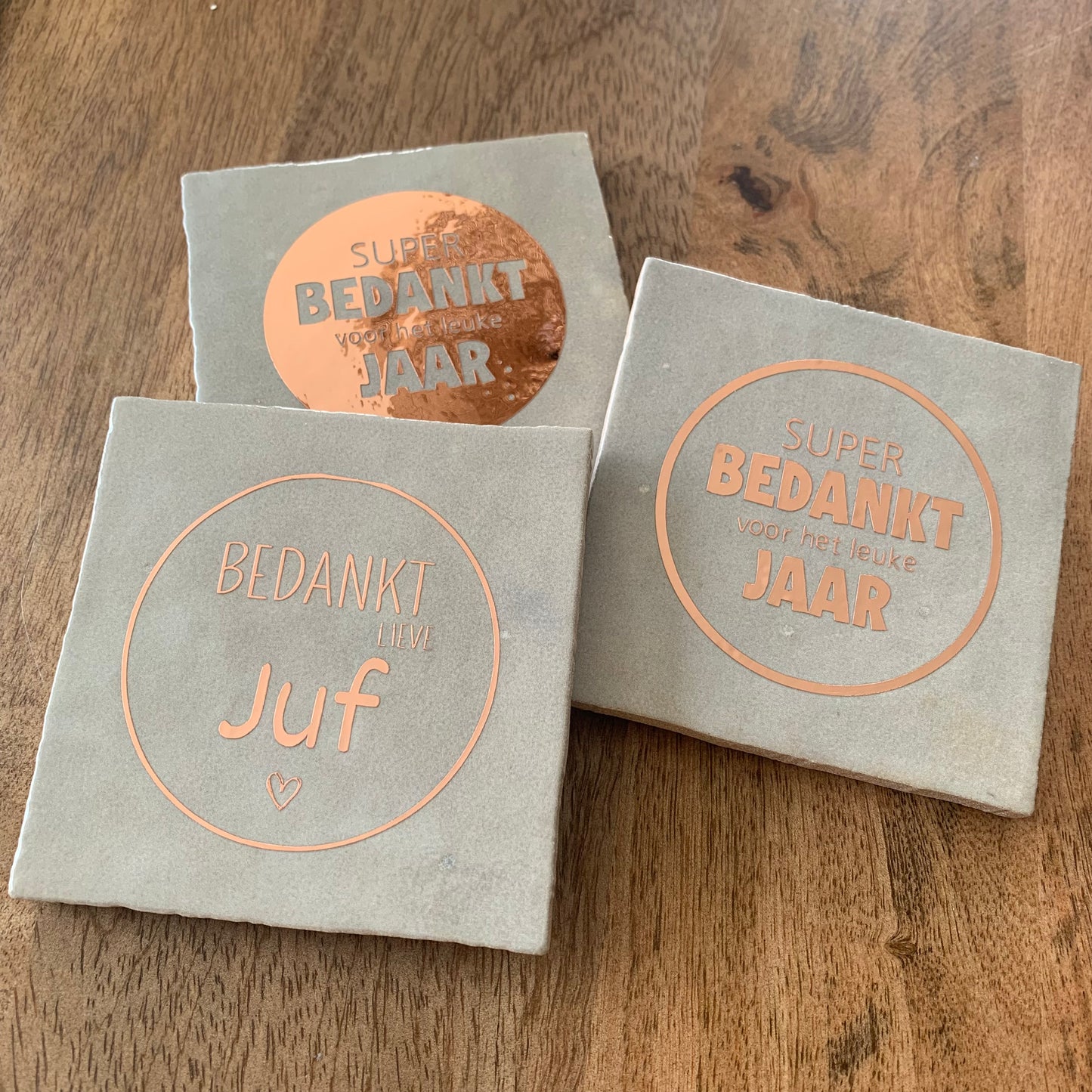 ✨ Tegeltje met tekst – Cadeaubox Vol Gevoel