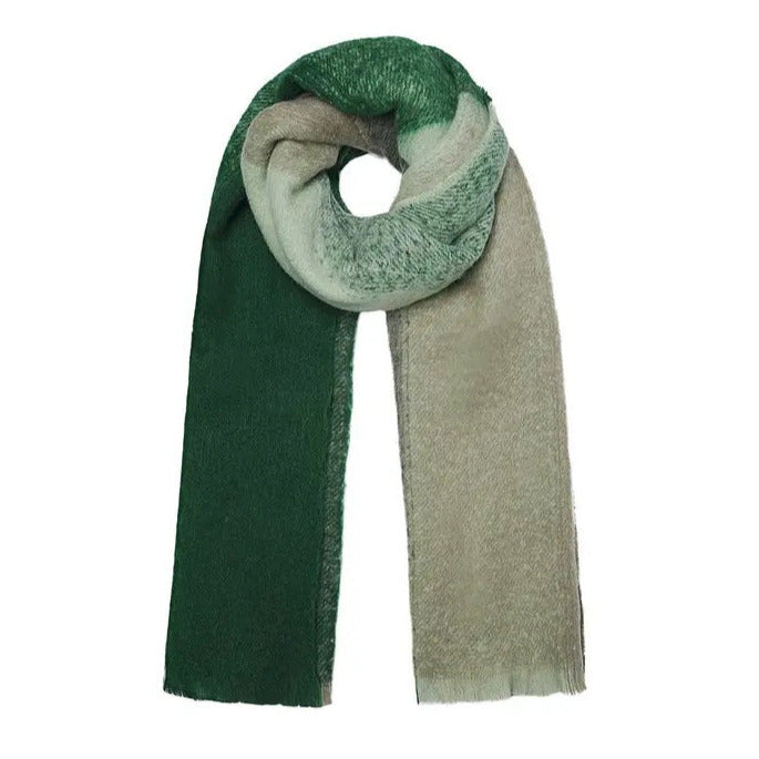 Sjaal duo groen