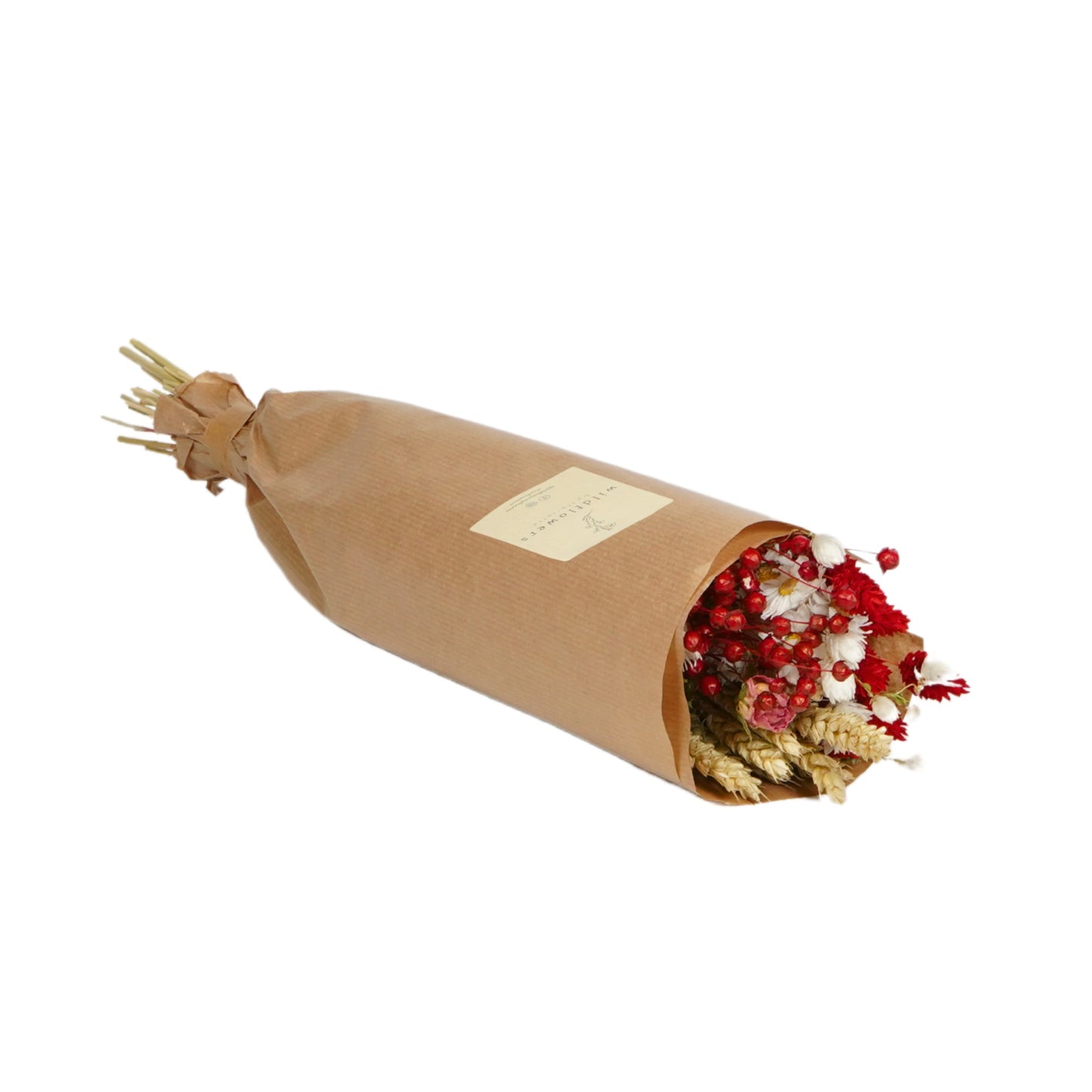 Droogbloemen - red velvet