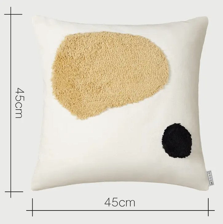 Abstracte getufte sierkussen