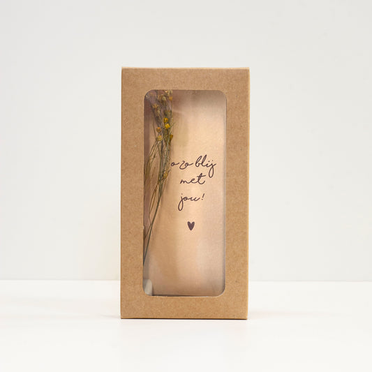 Little box dried flower - O zo blij met jou