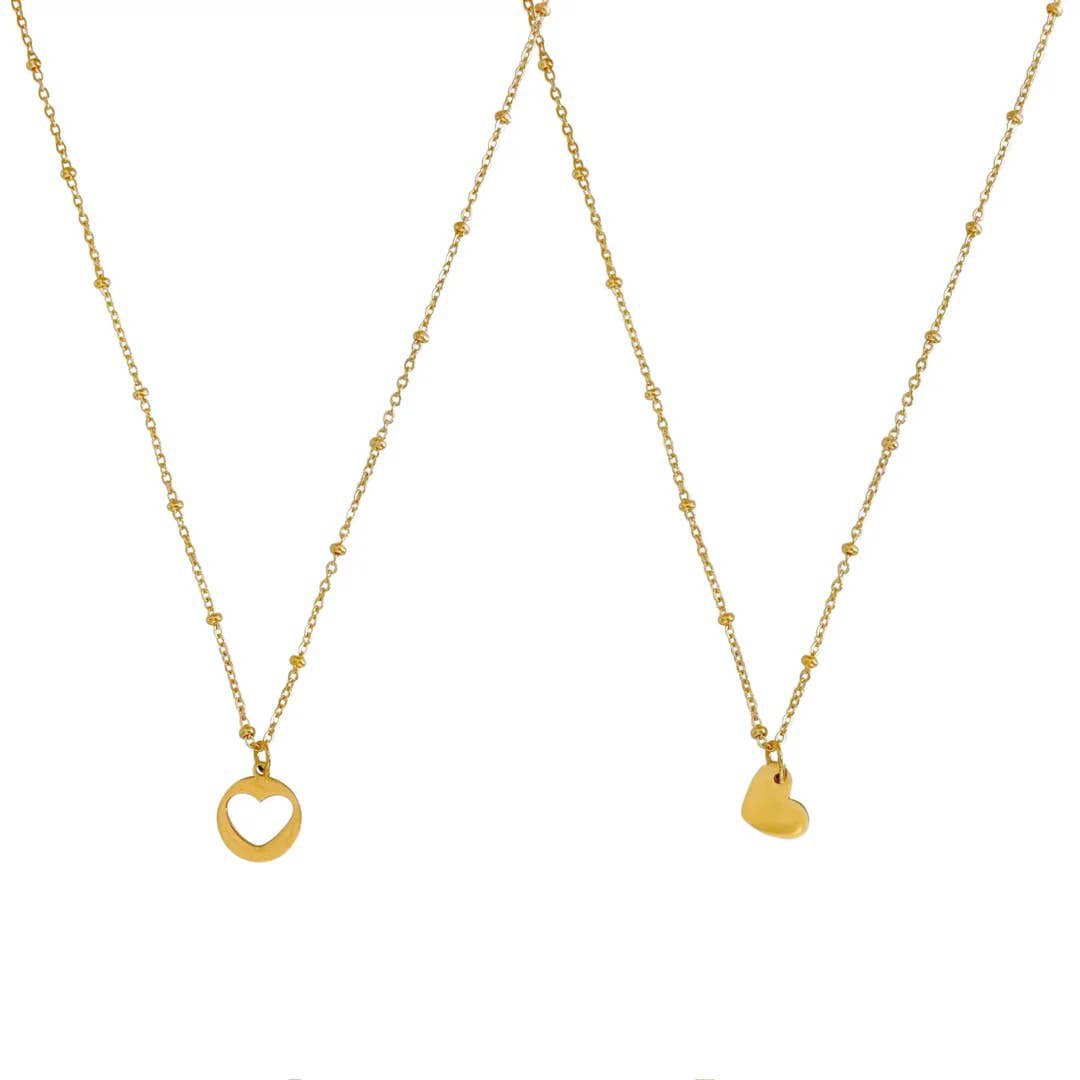 Vriendschap Ketting + Ketting – Goud