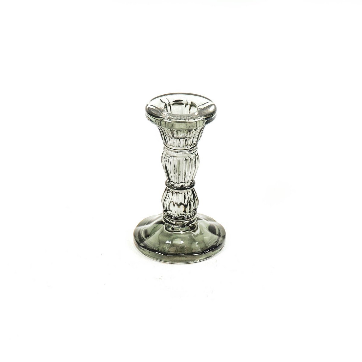 Kaarshouder - Glas - Smokey