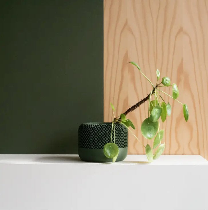 3D geprint! Apple groen bloempot