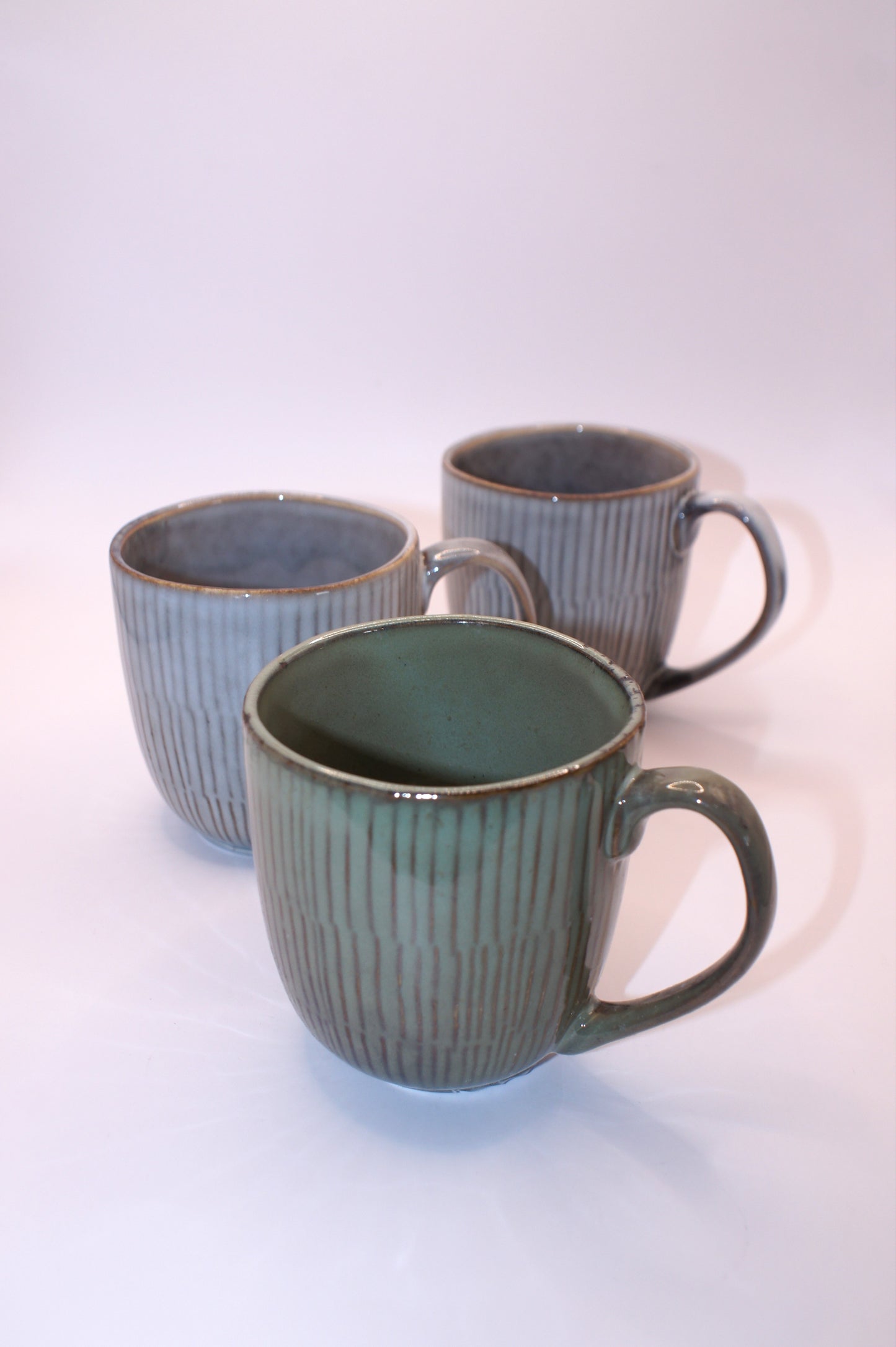 Koffiemok ribbel - 2 kleuren