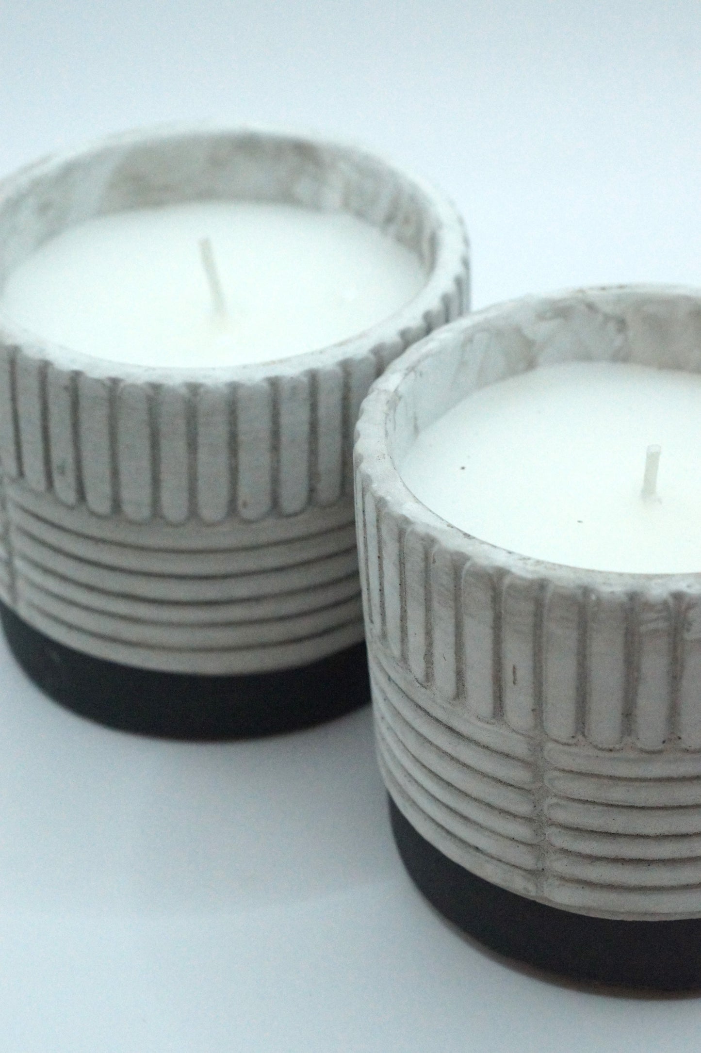 Citronella kaars in keramieken pot