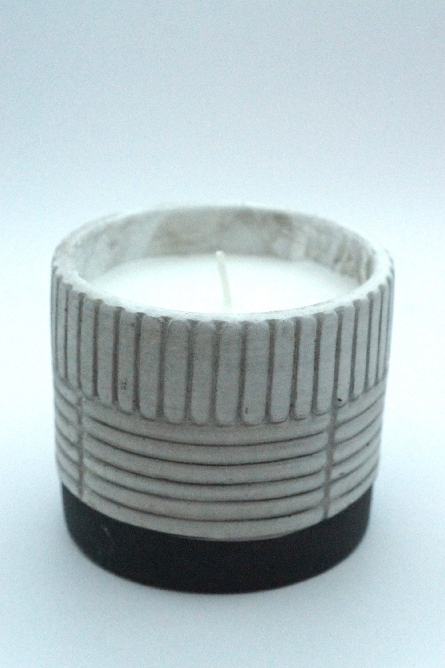 Citronella kaars in keramieken pot