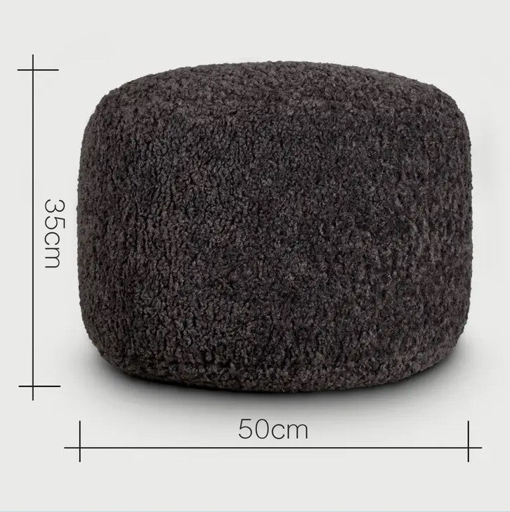 Poef rond 50cm
