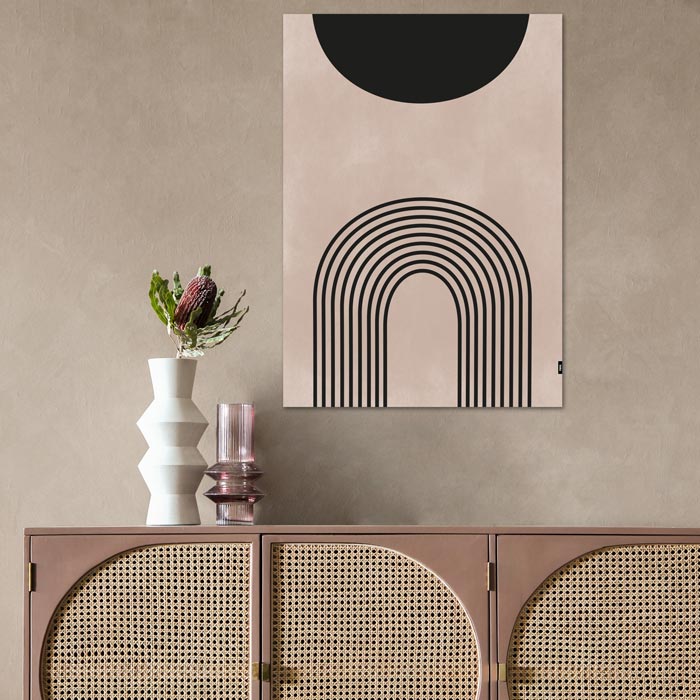 Poster Abstract Hill Rose – 50 X 70 cm