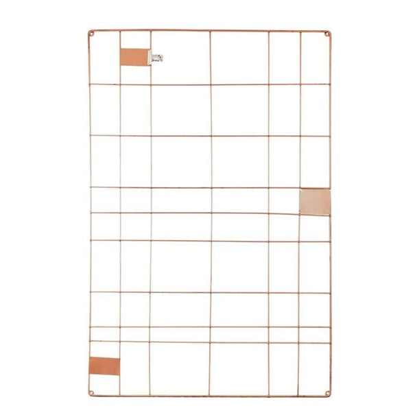 Wandrooster koperkleurig XL