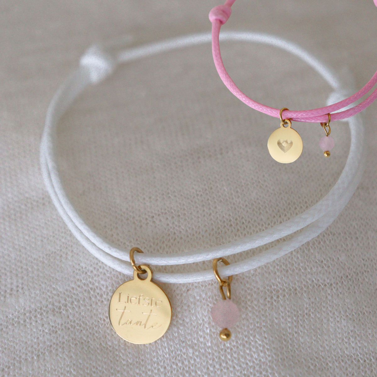 Liefste Tante Armbandje - Kies Kleur - Goud