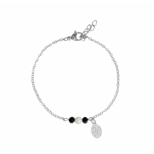 Maansteen & Toermalijn Sparkle Armband - Zilver