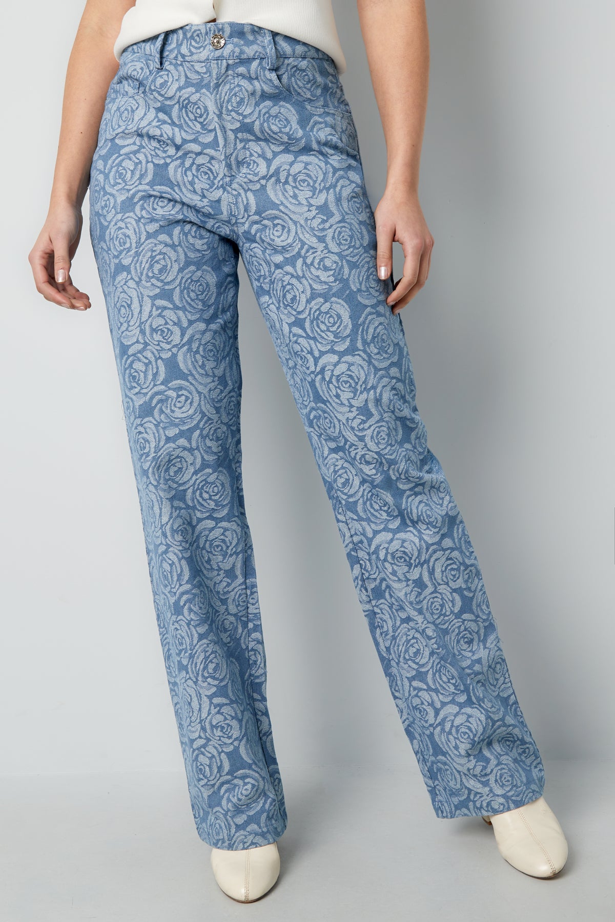 Rechte Broek Casual Bloemenprint - Meerdere kleuren