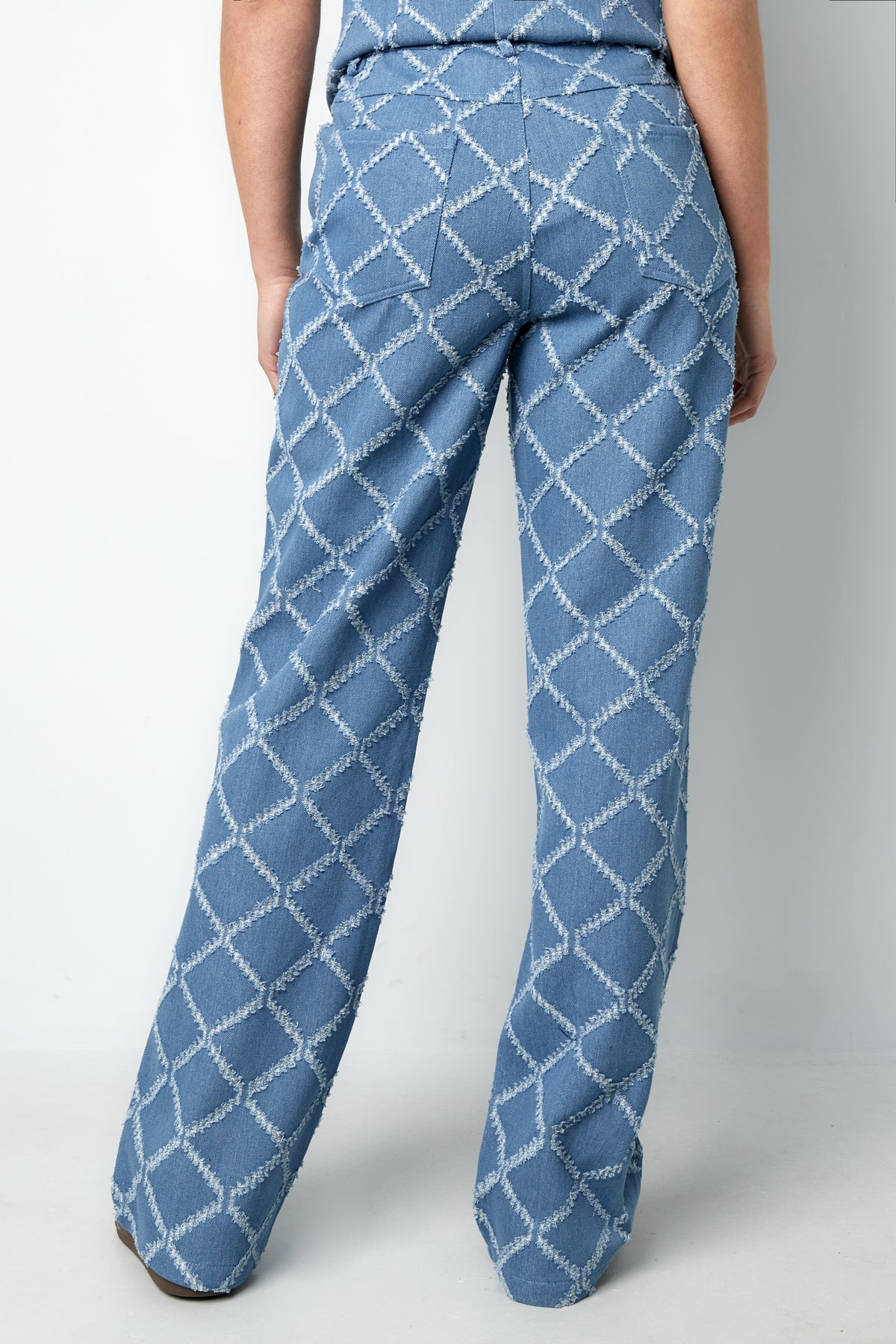 Rechte Broek Plaid Casual - Meerdere kleuren