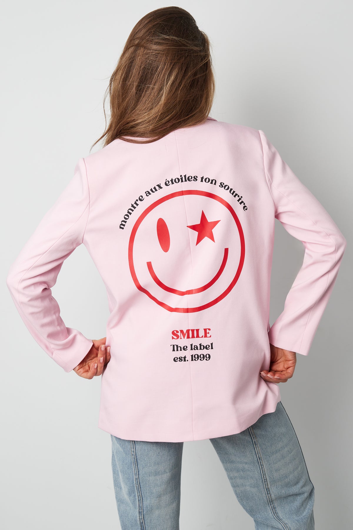 Blazer Oversized Fit met Geborduurd Logo - Meerdere kleuren