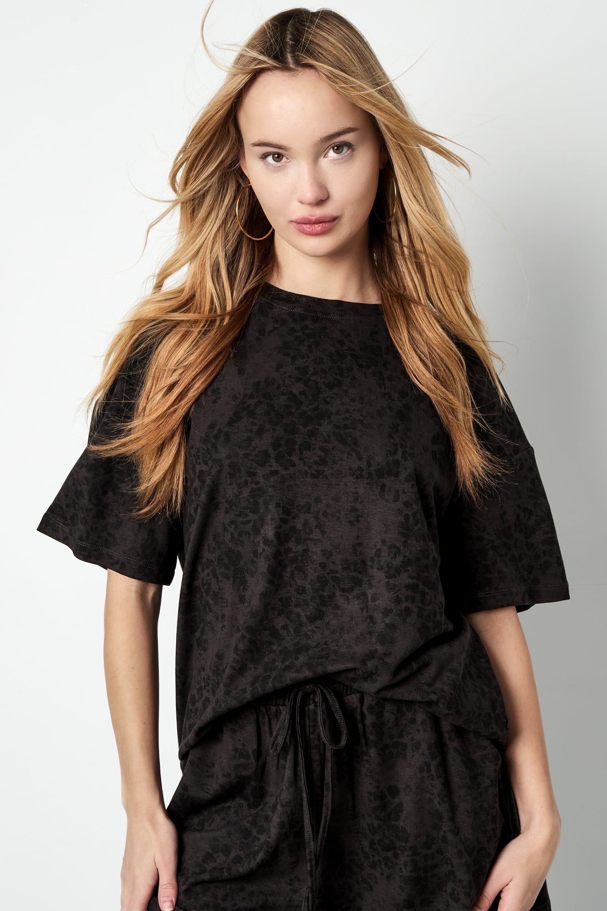 T-shirt Oversized Luipaardprint - Meerdere kleuren