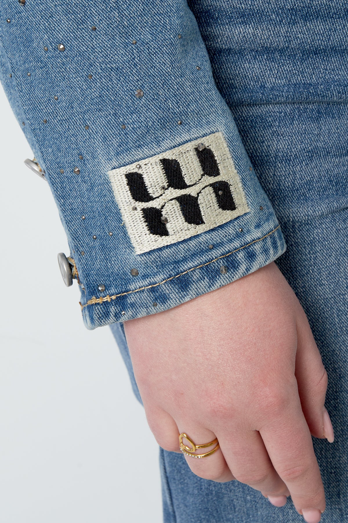 Denim Korte Jas Classic Fit