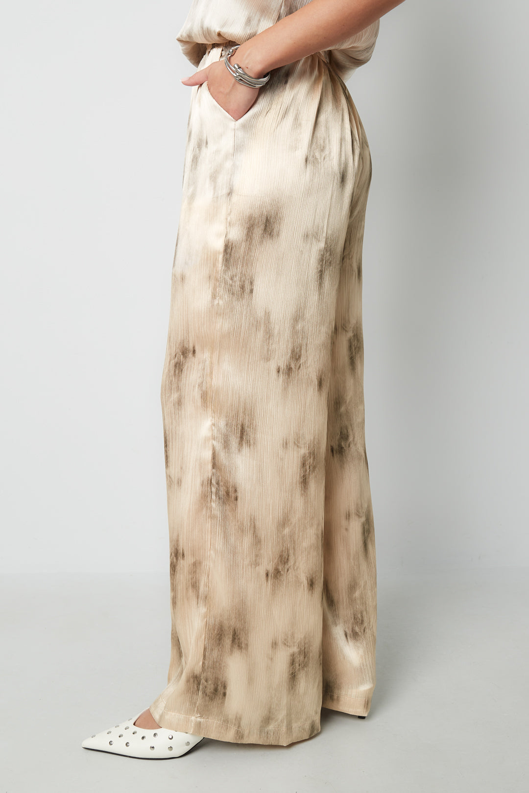 Wide Leg Broeken Tie-dye