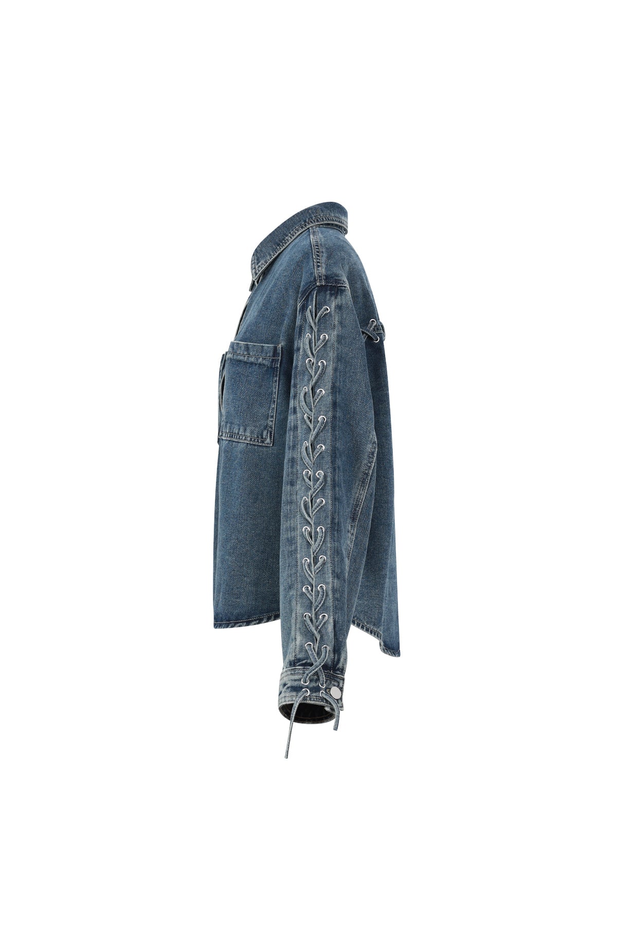 Jeansjack Casual Met Sluiting - Meerdere kleuren