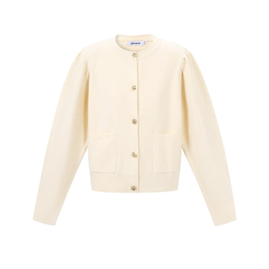 Gebreide Viscose Dames Cardigan Herfst/Winter Casual Solide Kleur