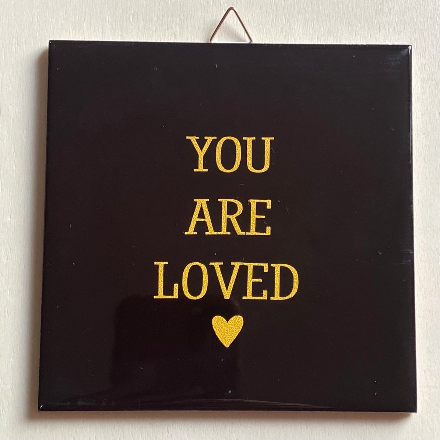 💛 Handgemaakte tegeltjes – woorden die raken