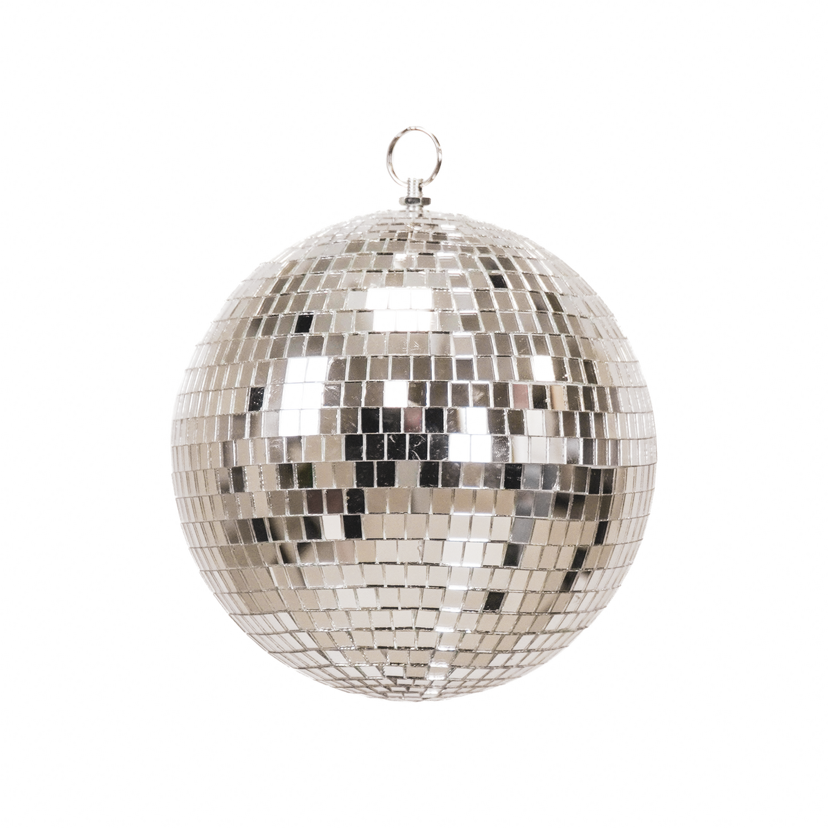 Kersthanger - Discobal - Schuim - Zilver - 25cm