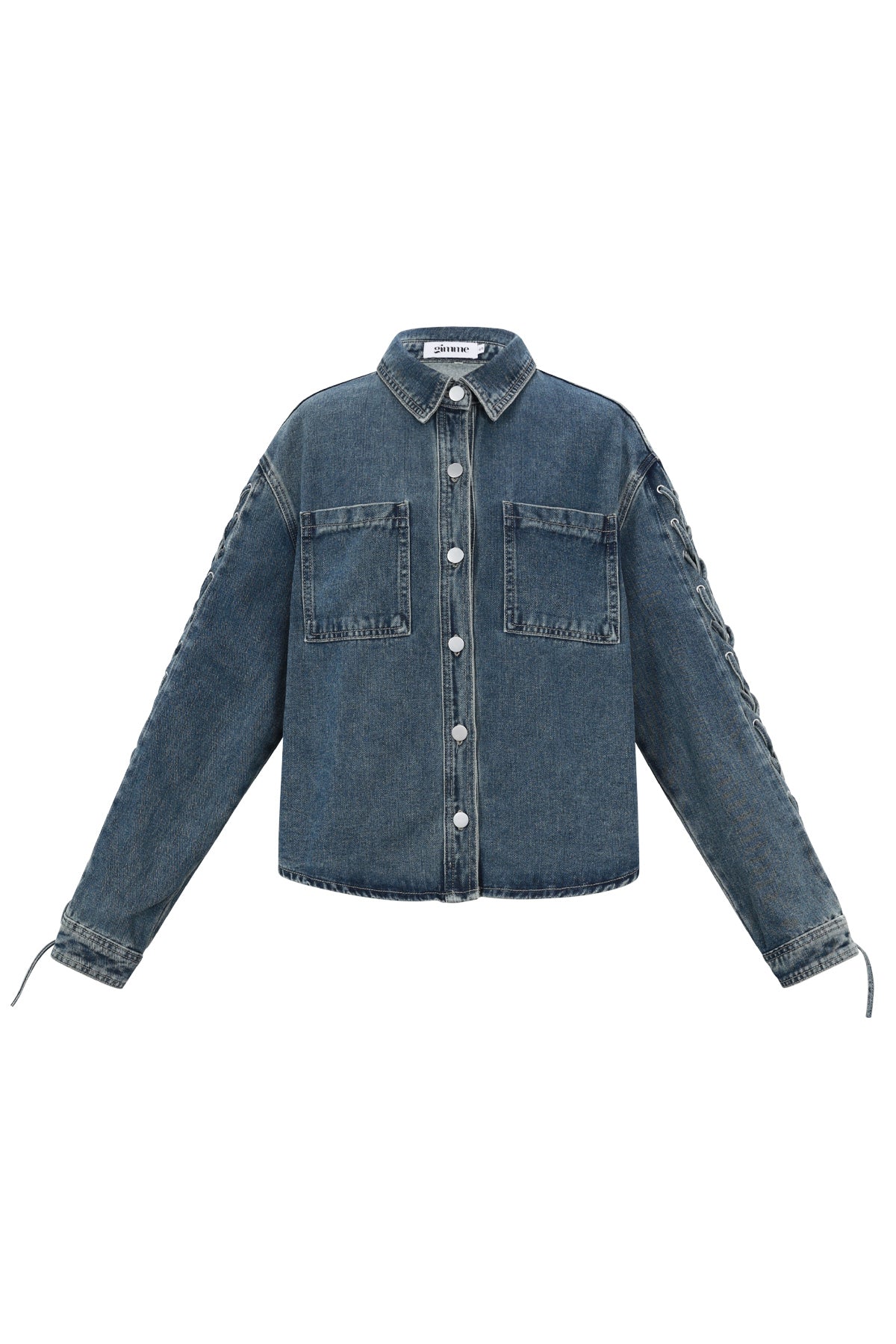 Jeansjack Casual Met Sluiting - Meerdere kleuren