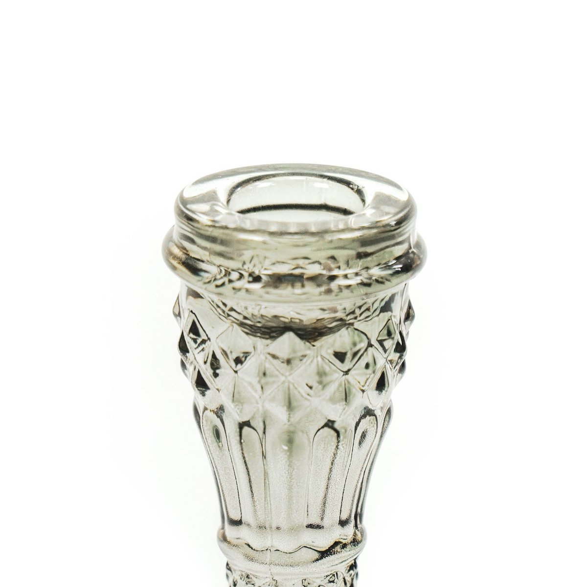 Kaarshouder - Glas - Smokey