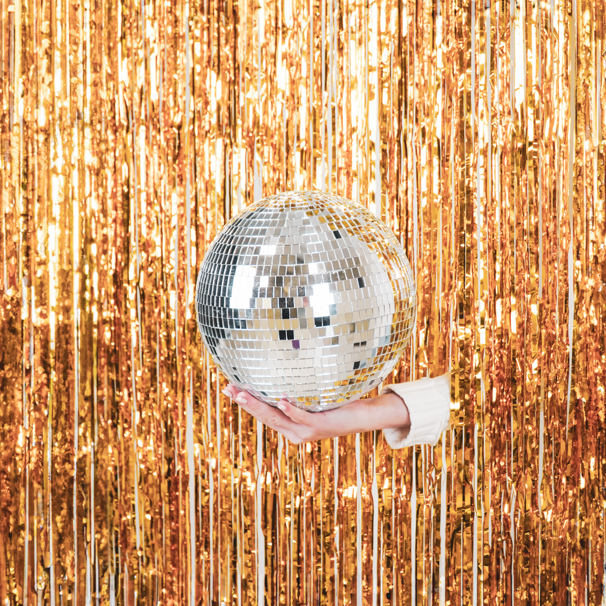 Kersthanger - Discobal - Schuim - Zilver - 25cm