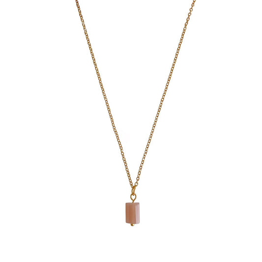 Zonnesteen Ketting - Goud