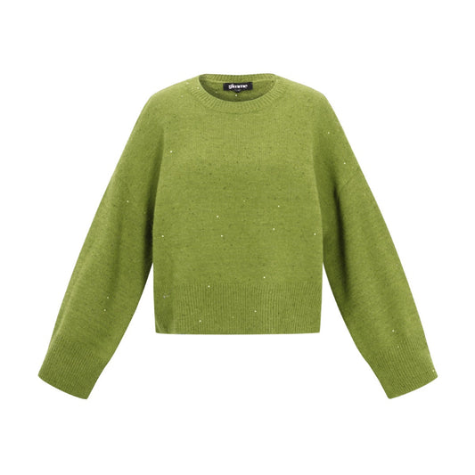 Gebreide Polyestervezel Vrouwen Truien Casual Effen Kleur Herfst/Winter