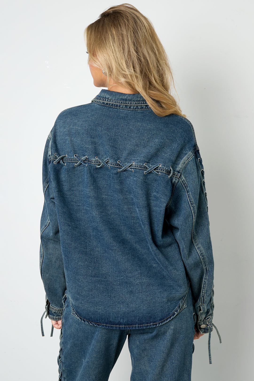 Jeansjack Casual Met Sluiting - Meerdere kleuren