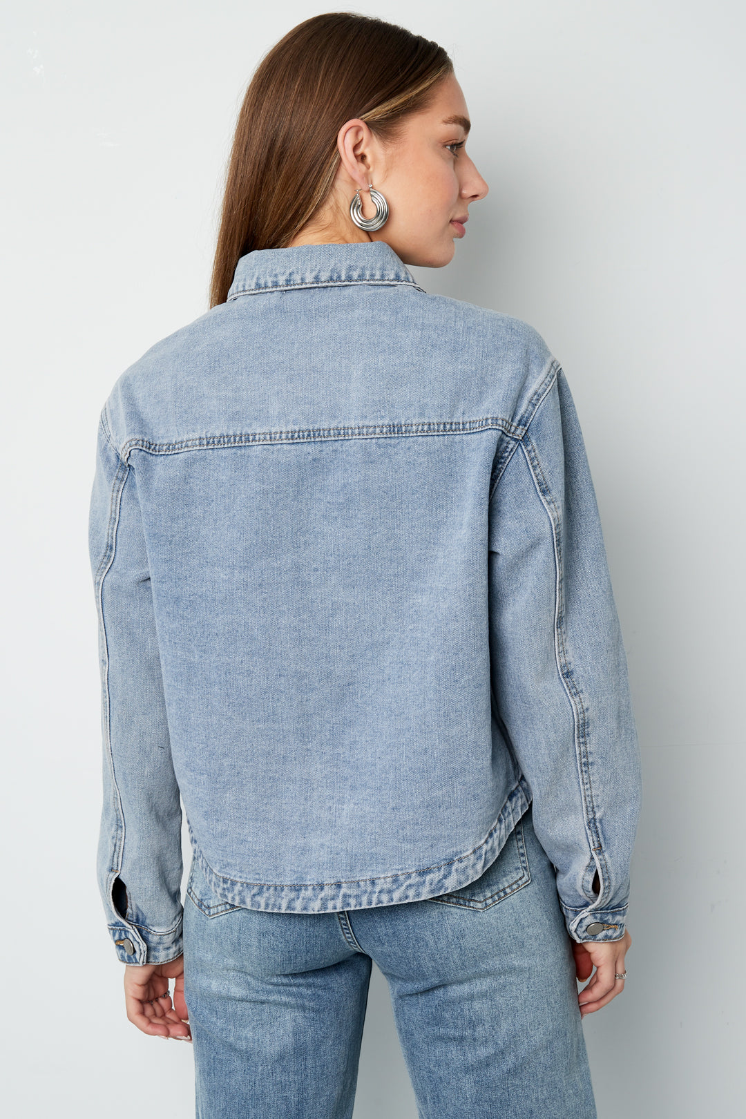 Denim Vrouwen Jas Classic Fit