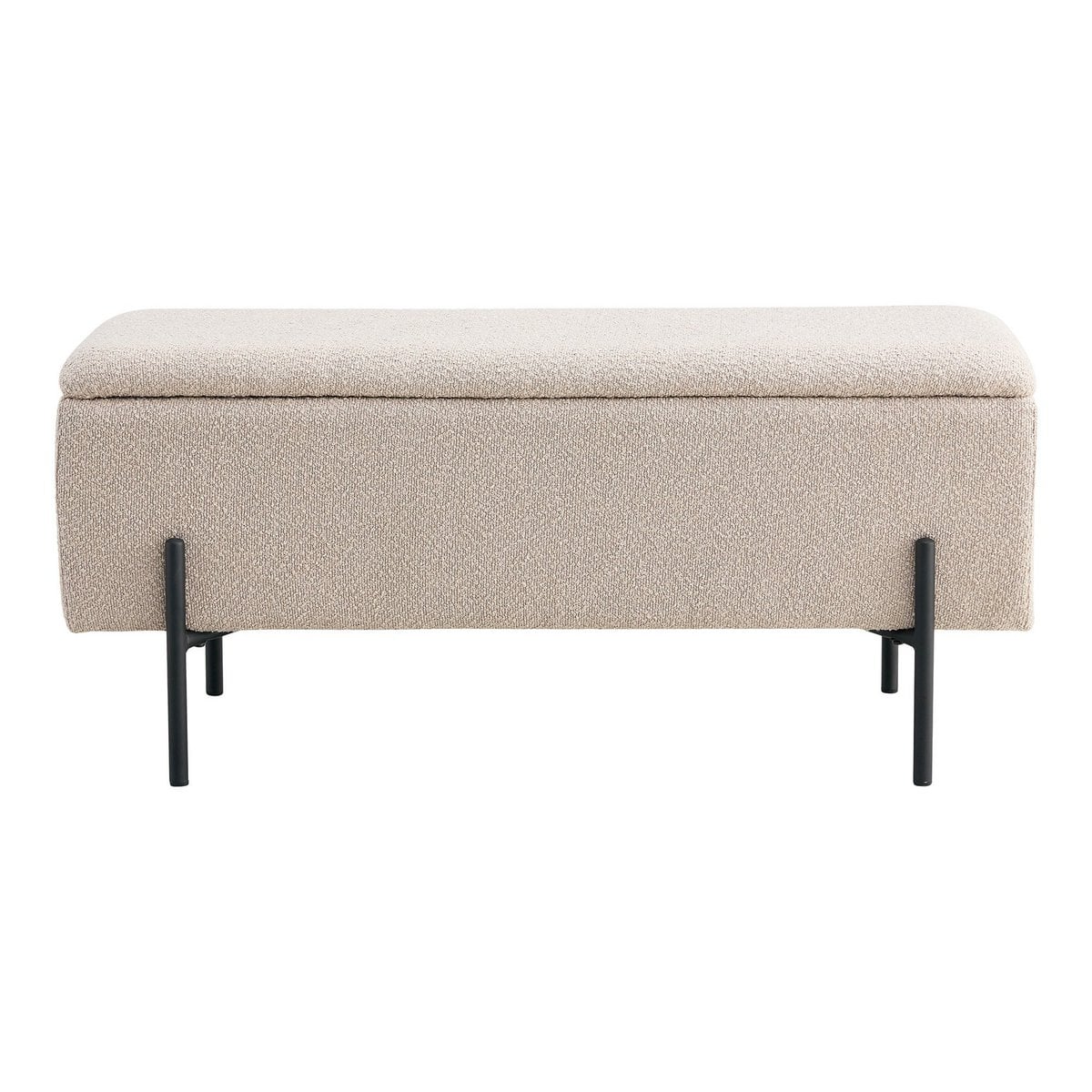 Watford Bank - Beige, Bouclé 95cm